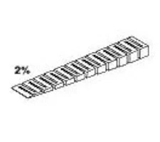 Sub Terrain 2" Foam Incline Starters (8pcs, 2' ea)