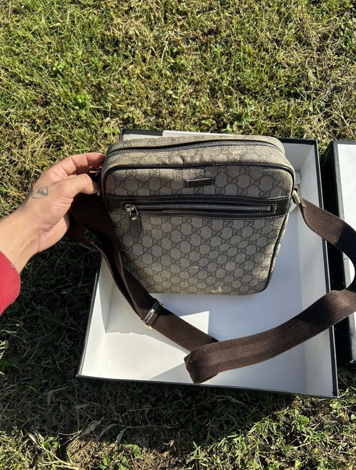 Gucci Monogram Canvas Large Crossbody - Image 4 of 4