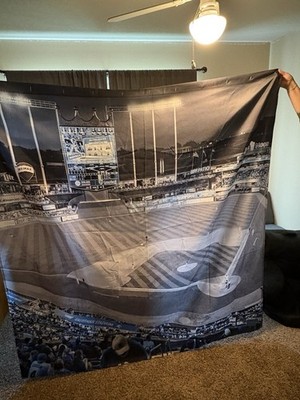 Kauffman Stadium In Selective Color Shower Curtain! Brand New Never Used