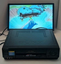 Sony SLV-688HF VCR VHS Player Recorder 4 Head HiFi NO Remote | TESTED Works