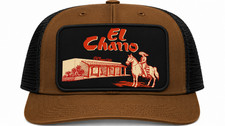 Restaurante mexicano El Charro Yuma AZ. Sombrero, parche de metal, cierre a presión