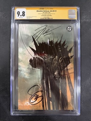 Absolute Batman: Ark-M #1 SDCC Exclusive, CGC Signature Series 9.8, Comp Copy