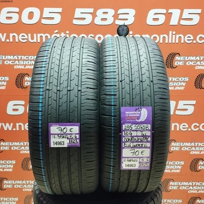 2x 235 55 R18 104T CONTINENTAL ECO CONTACT6 MO 5.6/5.6MM REF.14963 - Imagen 1 de 4