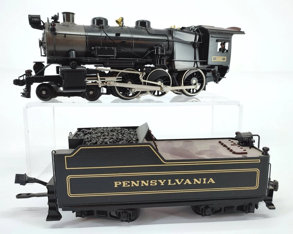 Паровой локомотив и тендер Weaver Pennsylvania 1961 калибр O латунь 4-6-0 - Изображение 2 из 4