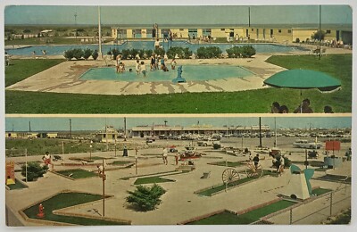 VTG Postcard Sea Isle City New Jersey Recreational Facilities Posted 1964