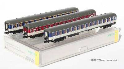 ◉TRIX◉MINITRIX◉15710◉Schnellwagen-set◉ ◉TRIX◉MINITRIX◉15710◉Schnellwagen-set◉
