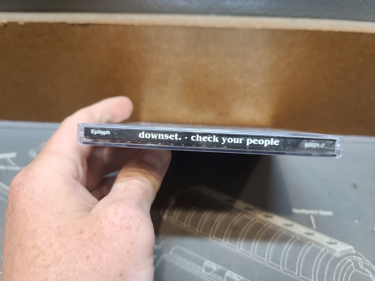 Downset ‎– Check Your People CD Epitaph ‎– 86601-2 2000 PUNK ROCK
