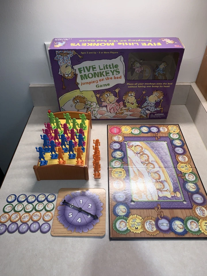 FIVE LITTLE MONKEYS JUMPING ON THE BED GAME 5 Little Monkeys Jumpin On The Bed - Image 3 of 4