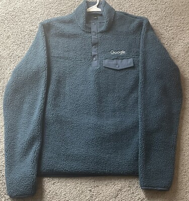 Google Port Authority Fleece Outdoors Pullover / Men's Large / New without Tags