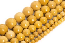 Natural Yellow Mookaite Beads Grade AAA Round Loose Beads 4-5/6-7/8/10MM