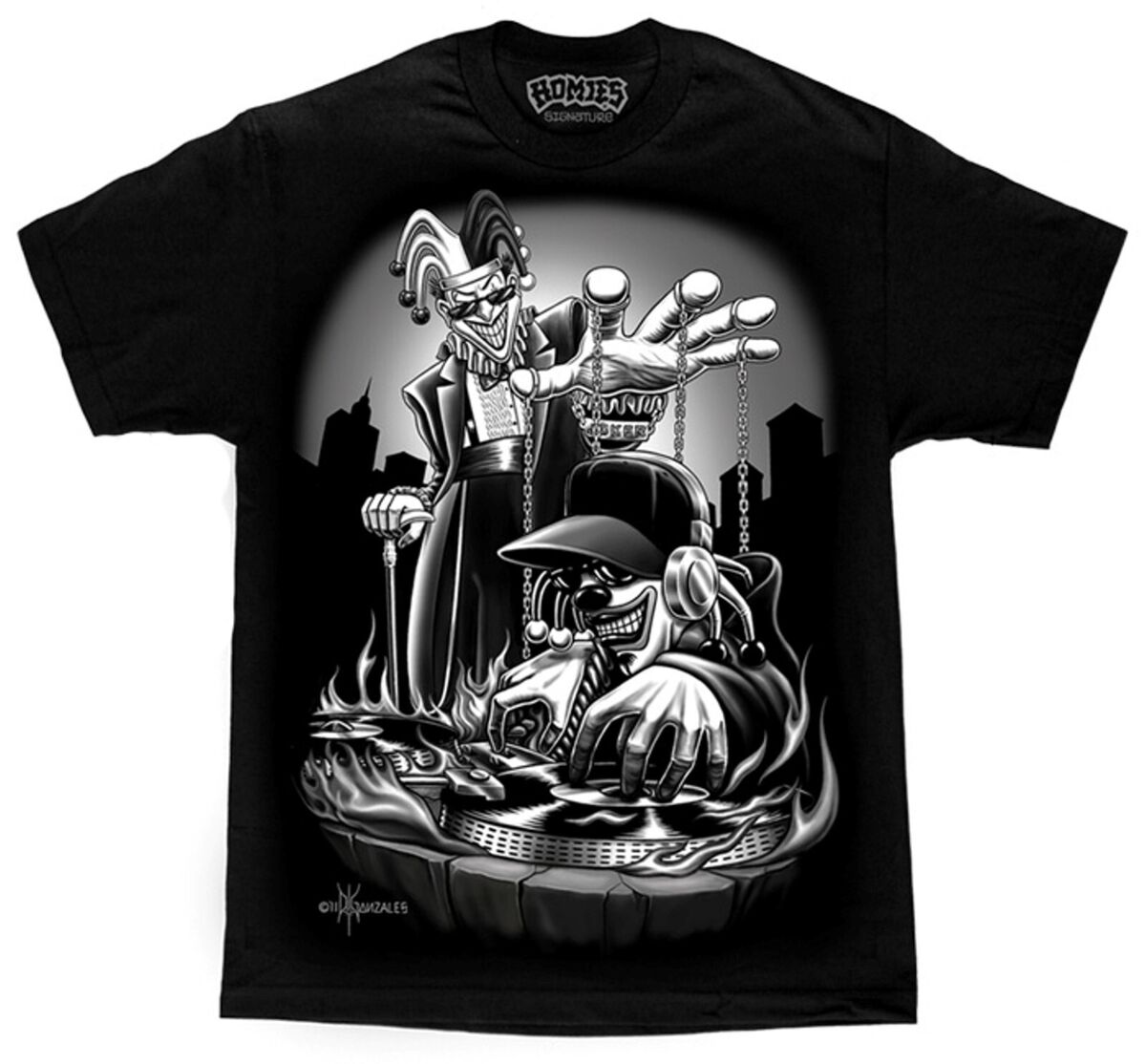 Joka Jams DJ Joker Turntables Homies Chicano Art David Joka Jams DJ Joker Turntables Homies Chicano Art David