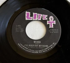 WIND I'LL HOLD OUT MY HAND #202 LIFE 1969 FUNK/SOUL/ROCK 45
