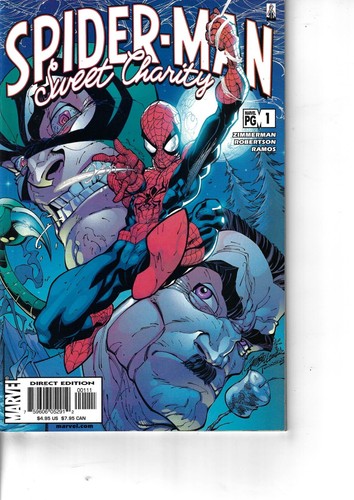 Spider-Man Sweet Charity 1 Scorpion NM 2002 Glossy Double J Scott Campbell Cover
