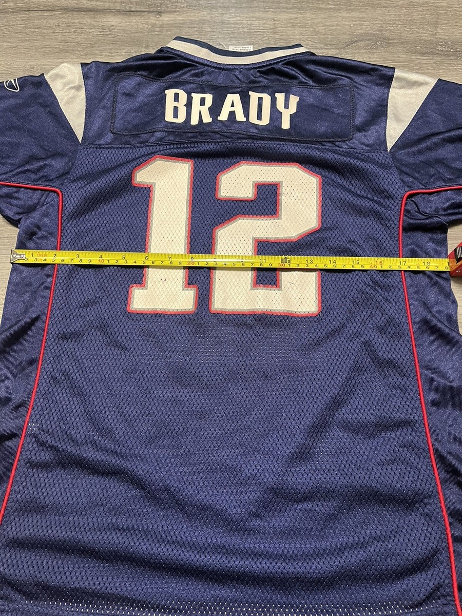 NFL Patriots Brady ジャージ　サイズM Tom Brady NFL New England Patriots #12 Rookie Adidas Jersey