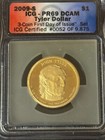 2009- John Tyler presidential dollar program, ICG 2- MS67 & 1-MS69. — photo 5