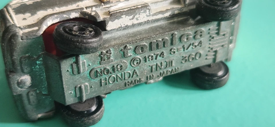 Tomica Die Cast Honda TN III 360 No. Camión de reparto Pepsi 19 hecho en Japón  Foto 2 de 4