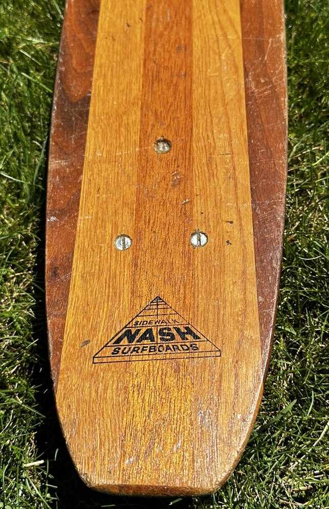 Vintage Skateboard Nash Sidewalk Surfer 1960's Original Vintage Skateboard Nash Sidewalk Surfer 1960's Original