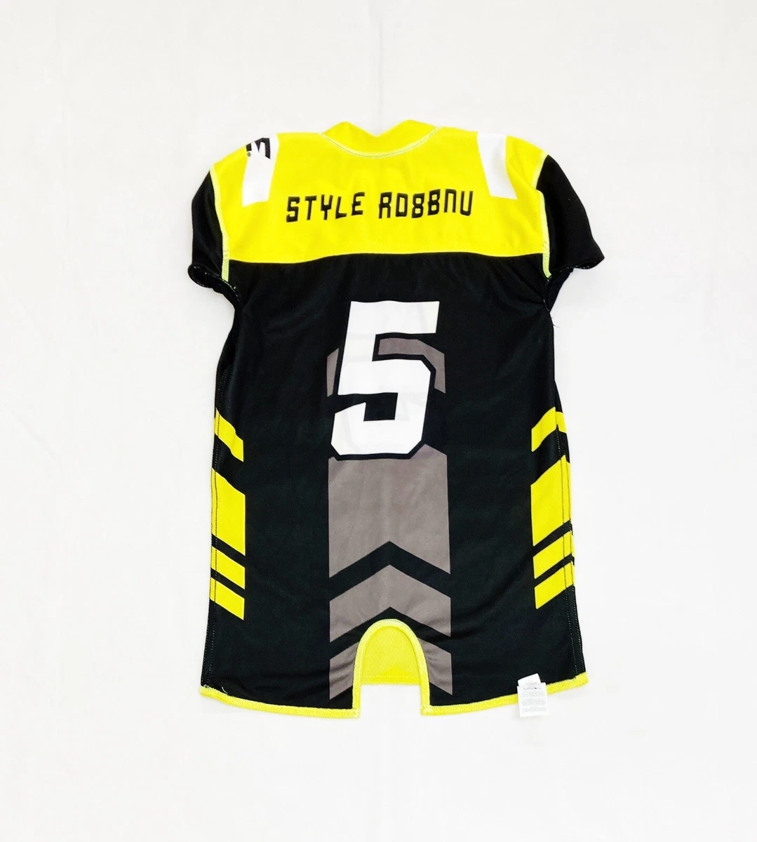 Russell Eastbay Reversible Football Jersey Youth Boy s Large Black