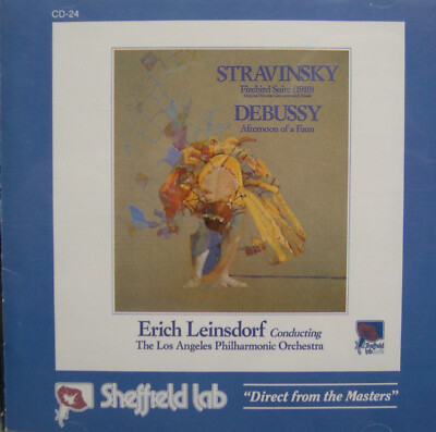 Erich Leinsdorf-Stravinsky-Firebird Suite/Debussy-AUDIOPHILE SHEFFIELD CD