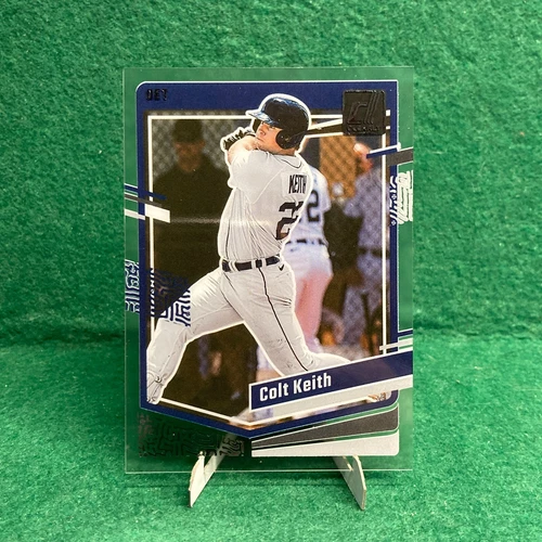 2023 Panini Chronicles Clearly Donruss Colt Keith #19 Rookie Card