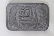 Belt Buckle F.B. Hart Co. 60 Years Anniversary Semi Truck