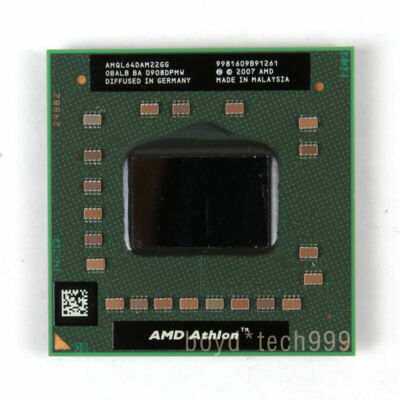 AMD Athlon 64 X2 QL-64 CPU Processor AMQL64DAM22GG 2.1 GHz 1800 MHz Socket S1