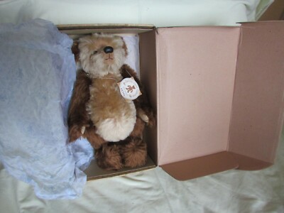 Brandneu mit Etikett Bartons Creek Hamilton Gund Teddybär Mohair 73001 limitierte Ausgabe Johni Jacobsen