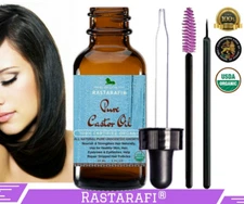 Rastarafi® Premium Organic Castor Oil | Eyelashes Growth Stimulator