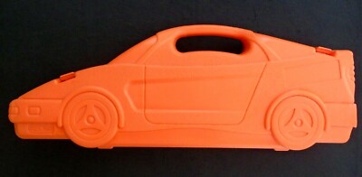 Vintage Orange Car Shaped Tool Box Includes Original Sockets | eBay