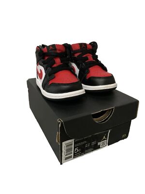 Nike Air Jordan Mid TD BRed 640735-079 Toddler Size 5C