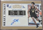 JAYLEN HOARD 2019 Panini Contenders Draft Picks Blue RC Draft Ticket Auto #93