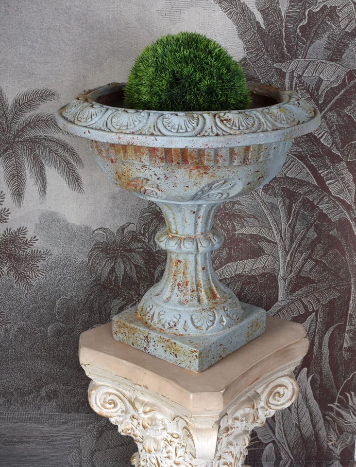 Blumengefäss Barock Pflanzenschale Antik Gartengefäss 58cm Pflanzkübel Garten - Bild 3 von 4