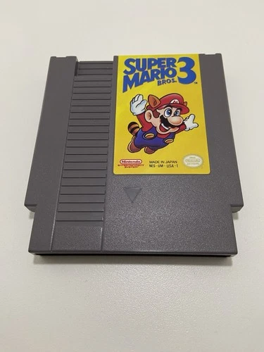 Super Mario Bros. 3 Nintendo NES 1990 Authentic Cartridge Only Tested Working