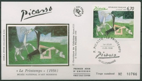 France 1998 Painting The Spring Picasso 3302 FDC (X62175)