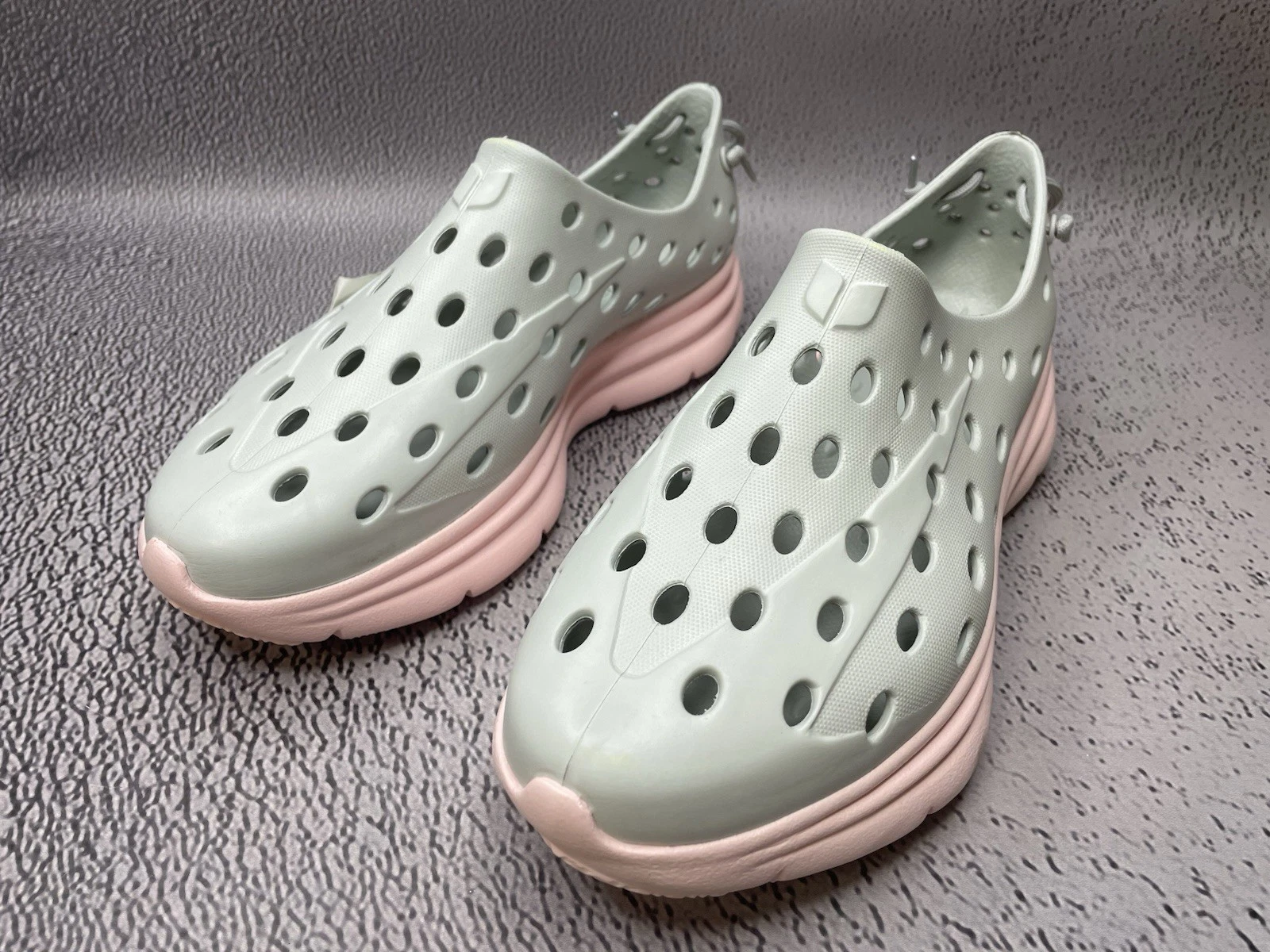 Kane Revive Unisex Shoes Gray Heather Pink Active Recovery Vented Rubber M 6 W 8