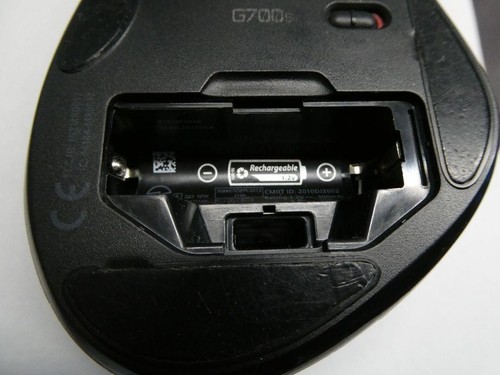 Used Logitech G700s Rechargeble Gaming Mouse Working No Battery From Japan - Picture 13 of 15