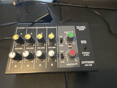 Ammoon AM-228 8 Channel Universal mixer