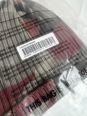 帽子 Supreme Overdyed Beanie Red Camo s-l400.jpg