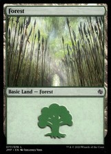 Forest 077 77 Land Jumpstart Magic: The Gathering Near Mint