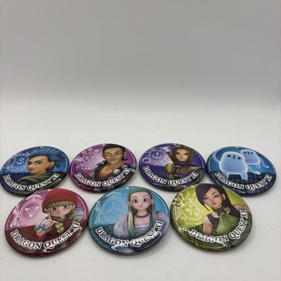 Dragon Quest XI Echoes Of An Elusive Age Promotional Pin Lot(7)