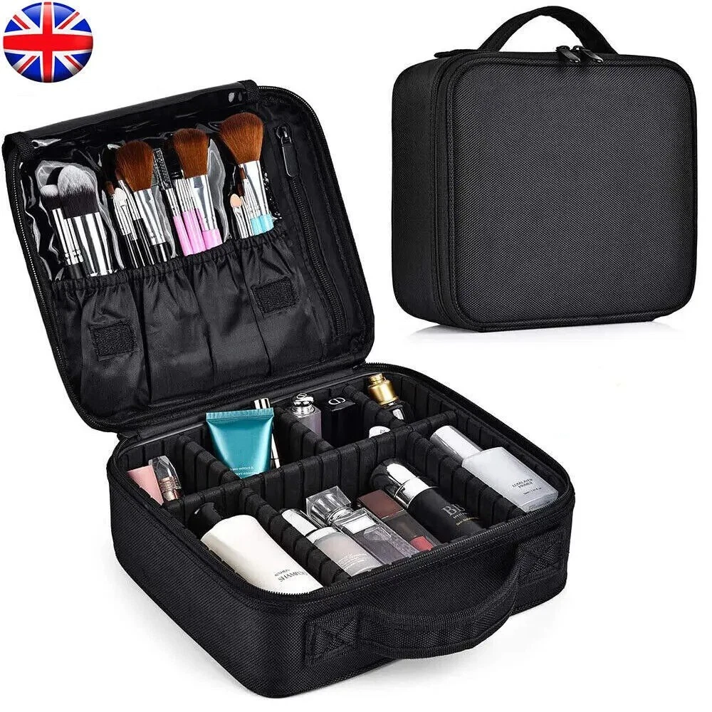 Extra Large Makeup Vanity Case – Cosmetic Storage & Travel Organizer Bag
