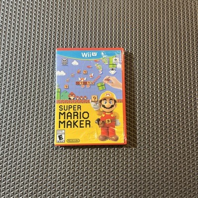 Super Mario Maker Nintendo Wii U Game with Case And Disc Tested!