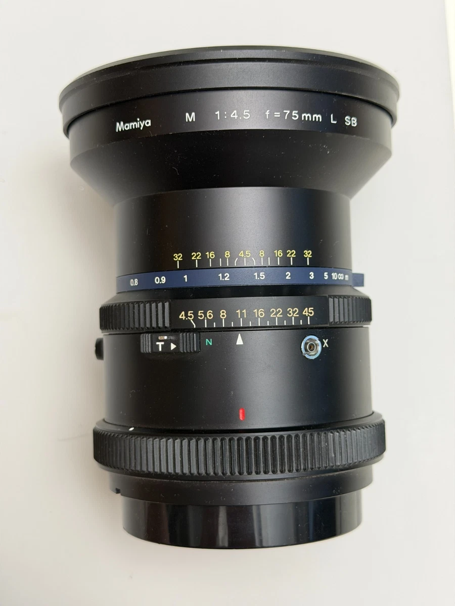 Mamiya f/4.5 Camera Lenses 75mm Focal for sale - eBay