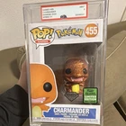 Funko Pop! Games Pokémon Charmander Diamond Spring Convention Exclusive PSA 9