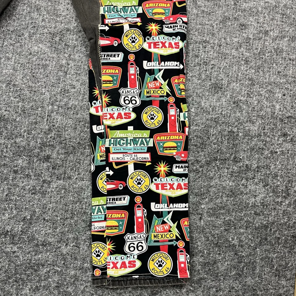 Pantalones de mezclilla LRG para hombre 34 grises levantados grupo de investigación parche para piernas gráficos coches Foto 4 de 4