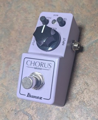 Ibanez Chorus Mini Guitar Effects Pedal -CSMINI- Excellent condition barely used