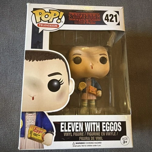 Funko Pop! Vinyl: Stranger Things - Eleven with Eggos (Chase) #421