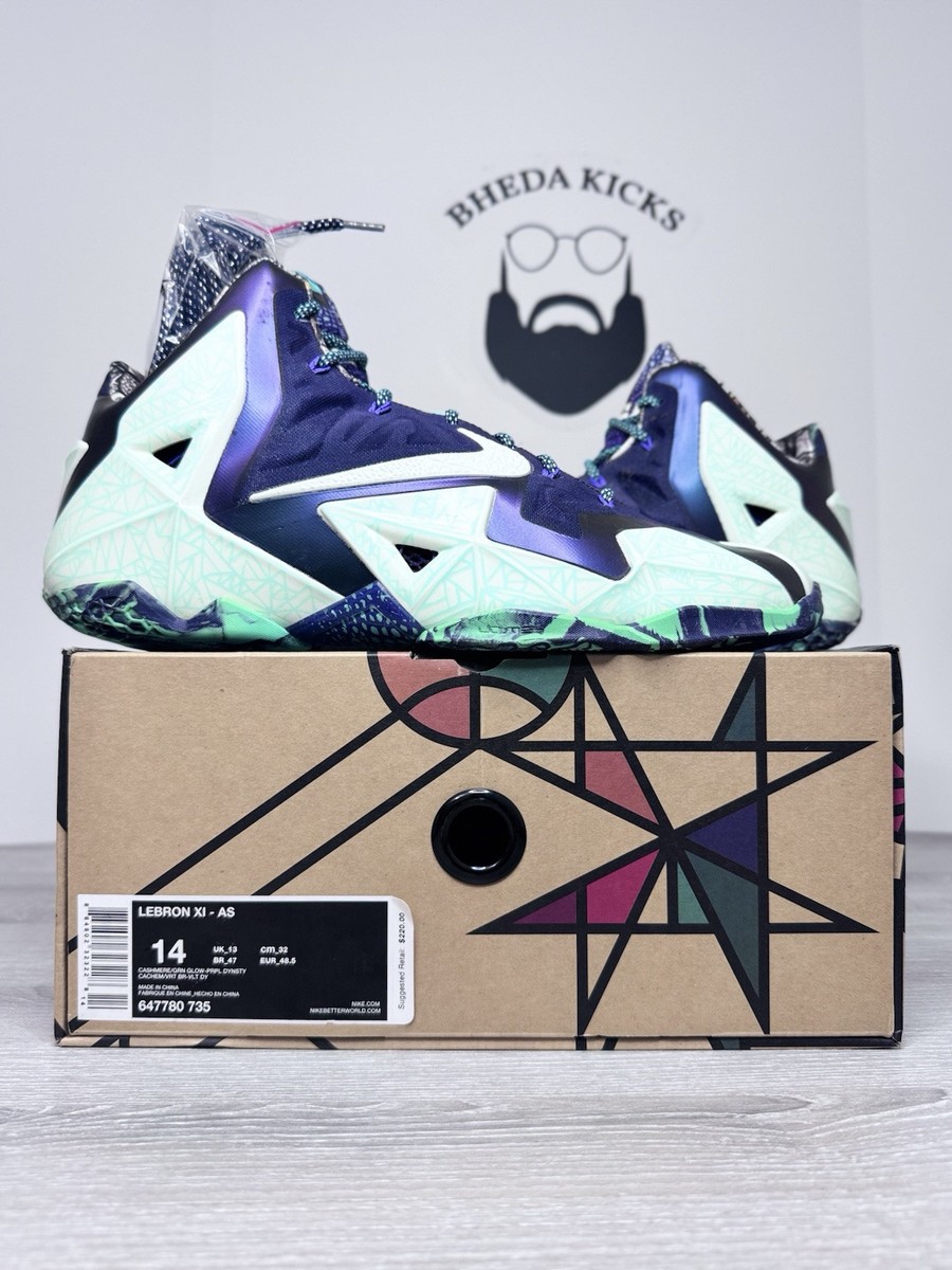 Size 14 - Nike Lebron 11 All-Star Gumbo NOLA 2014 647780-735 NEW
