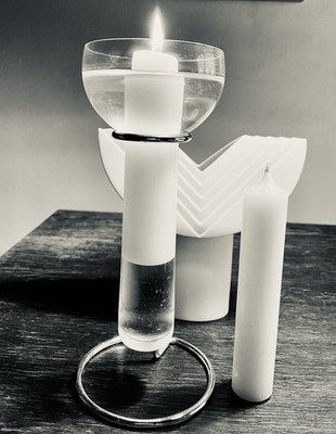 rosenthal kerzenständer glas Ersatzkerze