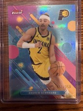 2025-26 Topps Finest - Common Andrew Nembhard #42 Sky Blue Refractor /350